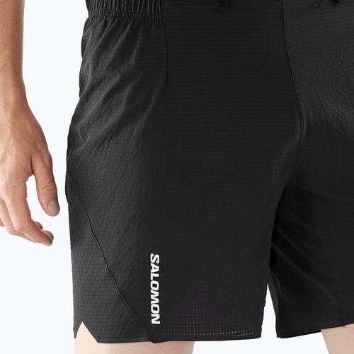 Pantaloncini da corsa Salomon Sense Aero 7'' uomo nero profondo