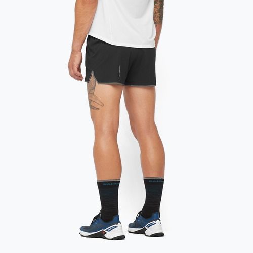 Pantaloncini da corsa Salomon Sense Aero 3" nero profondo da uomo