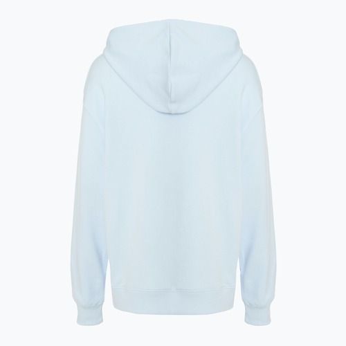 Felpa con cappuccio New Balance Sport Graphic French Terry Donna blu ghiaccio