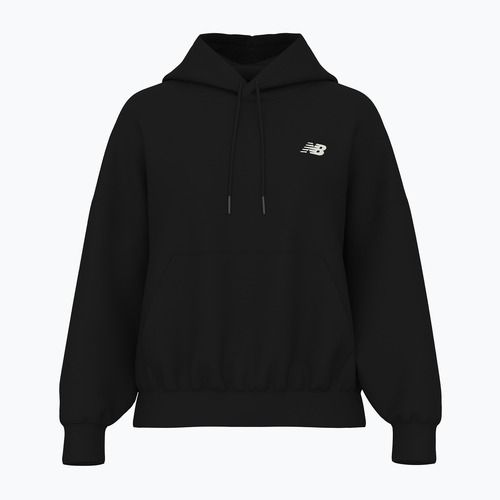 Felpa con cappuccio New Balance Reimagine da donna, nero