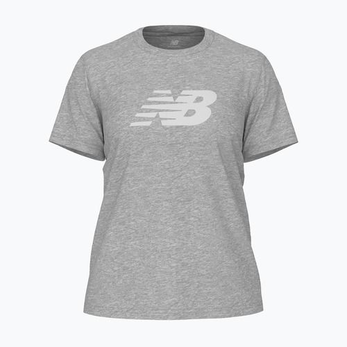 Maglia New Balance Logo donna grigio atletico