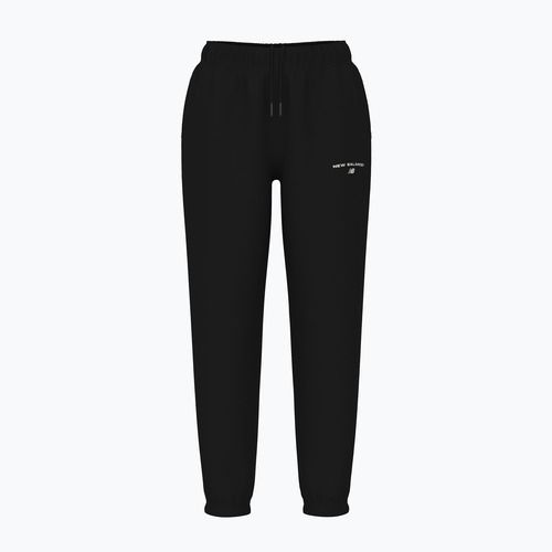 Pantaloni New Balance Reimagined Fleece Jogger donna nero