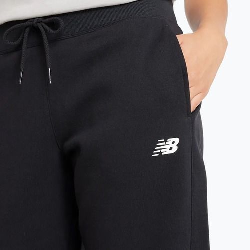 Pantaloni New Balance Fleece Jogger donna nero