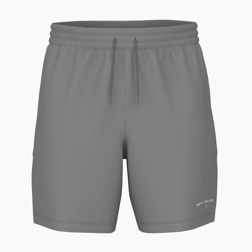 Pantaloncini New Balance Reimagined Fleece Graphic slategrey da uomo