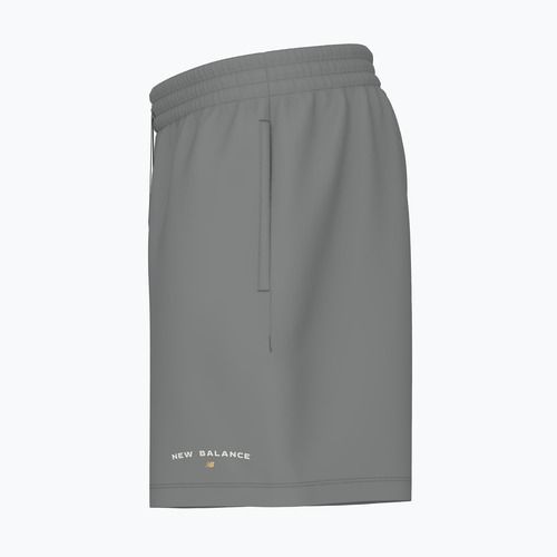 Pantaloncini New Balance Reimagined Fleece Graphic slategrey da uomo
