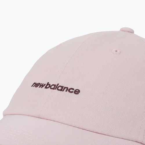 Cappello New Balance a 6 pannelli con logo lineare da donna rosesugar