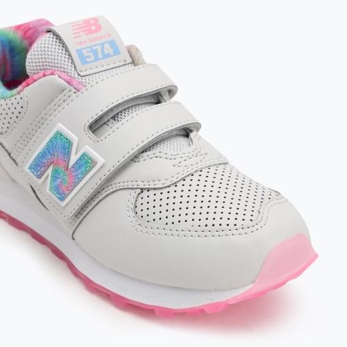 Scarpe da bambino New Balance 574's V1 grey matter