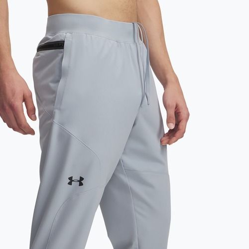 Pantaloni da allenamento Under Armour Unstoppable Tapered harbor blu/nero per uomo