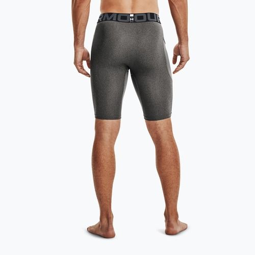 Pantaloncini lunghi Under Armour HG Armour Uomo carbon heather / nero