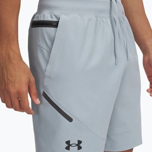 Pantaloncini da uomo Under Armour Unstoppable harbor blu/nero