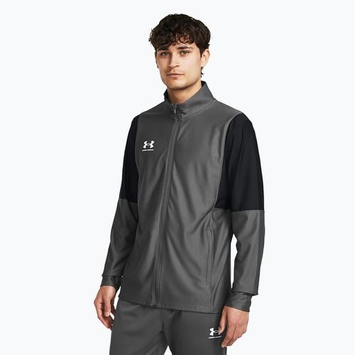 Felpa Under Armour Challenger Track da uomo, colore bianco/castano