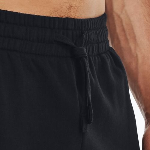 Pantaloni Under Armour Rival Fleece Cargo Jogger da uomo nero / bianco