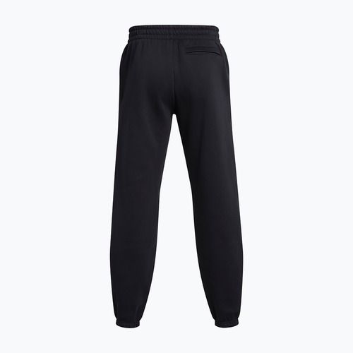 Pantaloni Under Armour Curry Splash Jogger nero/bianco da uomo in terra battuta