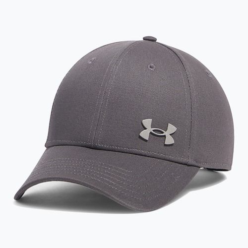 Berretto da baseball Under Armour Sportstyle Metal regolabile da uomo in calce/argento