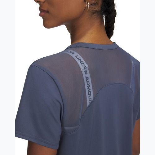 Maglietta da allenamento Under Armour da donna Vanish Elite Vent grigio acquazzone/iridescente