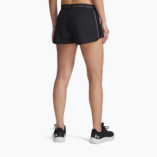 Pantaloncini Under Armour Tech Play Up da donna nero/castano