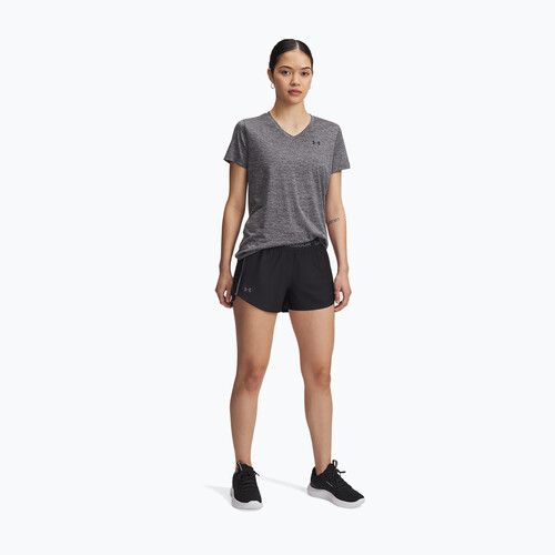 Pantaloncini Under Armour Tech Play Up da donna nero/castano