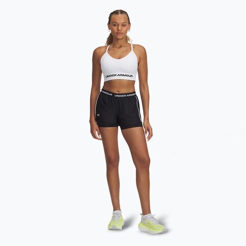 Pantaloncini da allenamento Under Armour Tech Play Up 2in1 nero / nero / bianco da donna