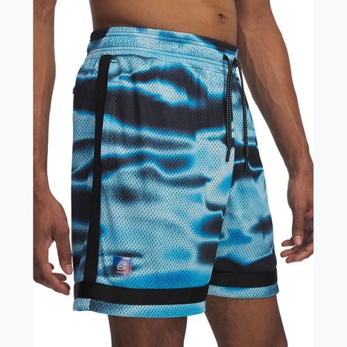 Under Armour Curry Statement II pantaloncini da basket da uomo midnight navy / stream