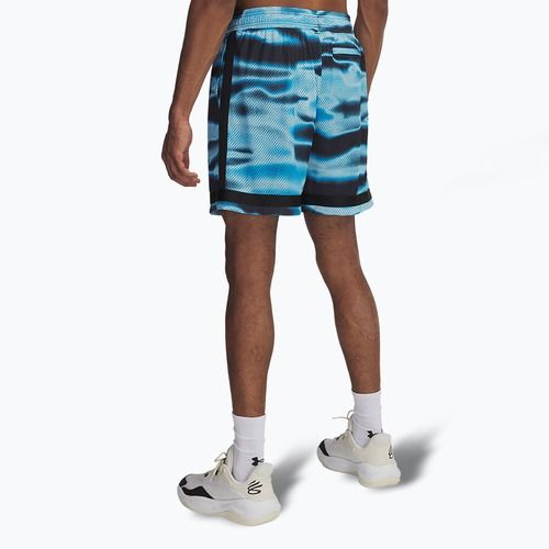 Under Armour Curry Statement II pantaloncini da basket da uomo midnight navy / stream
