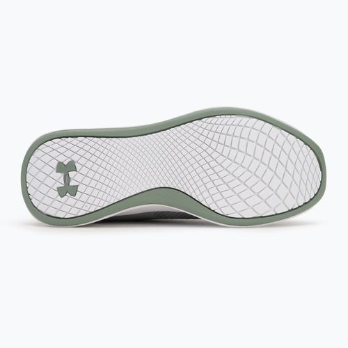 Under Armour Charged Aurora 2+ verde silice/bianco/metallico silice, scarpe da ginnastica da donna