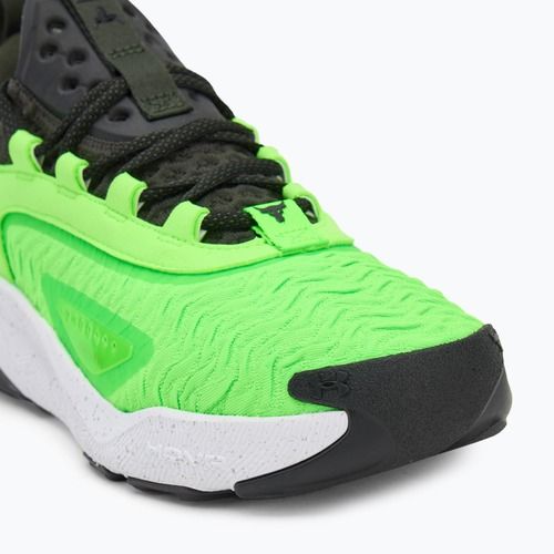 Under Armour Project Rock 7 scarpe da allenamento da uomo verde barocco/iper verde/nero