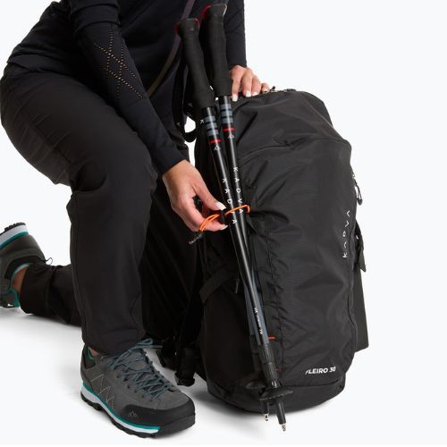 Zaino da trekking KADVA Fleiro 30 l nero