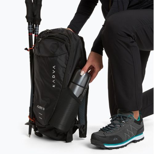 Zaino da trekking KADVA Fleris 15 l nero
