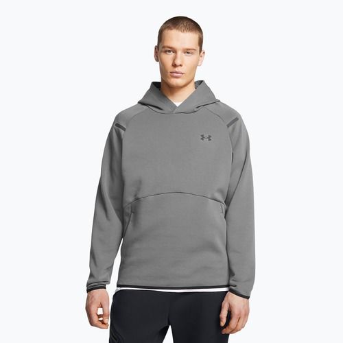 Felpa da uomo Under Armour Unstoppable Fleece Jgr castlerock/nero