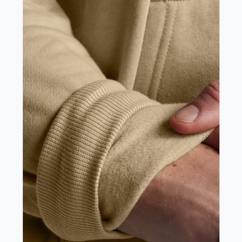 Felpa da uomo Under Armour Rival Fleece Logo HD city khaki/summit white