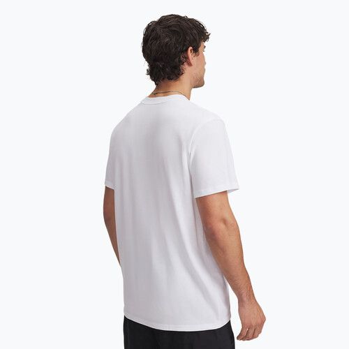 Maglietta Under Armour Curry Hvyweight Logo bianco/nero da uomo