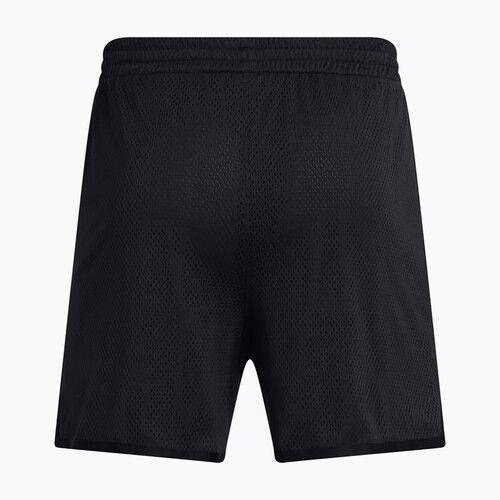 Pantaloncini da basket Under Armour da uomo Curry Splash Short nero/bianco clay