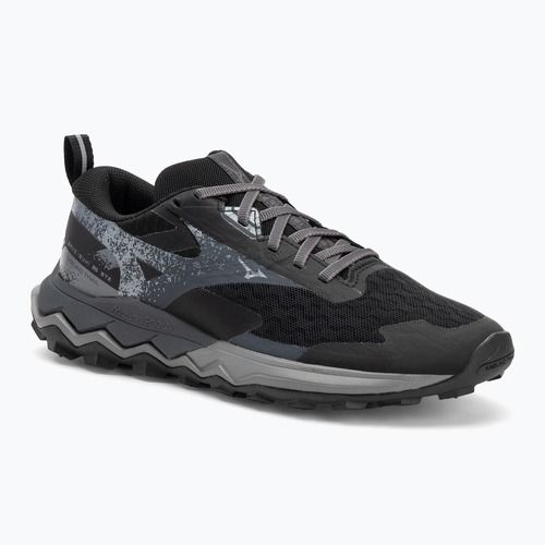Scarpe da corsa da donna Mizuno Wave Ibuki 5 GTX nero/grigio metallizzato/tinta unita