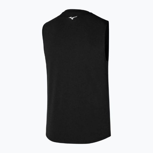 Canotta da corsa da uomo Mizuno Impulse Core senza maniche nero