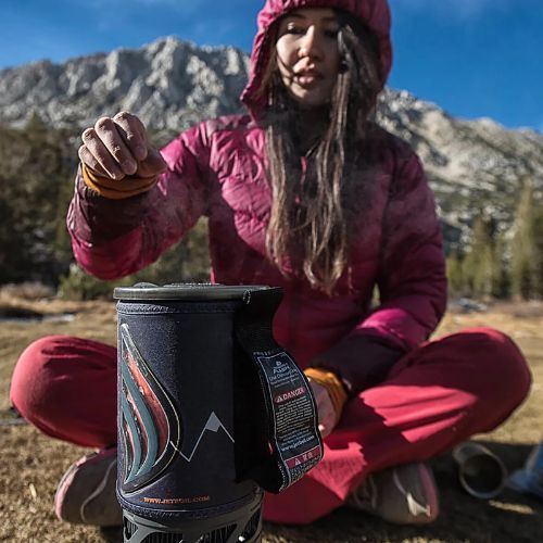 Jetboil New Flash Personal Cooking System fornello da viaggio al carbonio