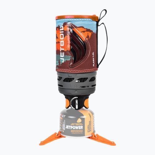 Sistema di cottura personale Jetboil New Flash mountainscape