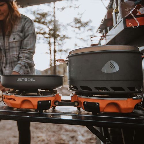 Jetboil Genesis Basecamp Cooking System fornello da viaggio in carbonio