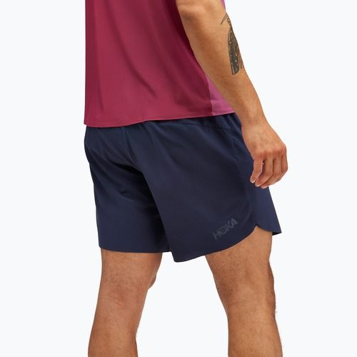 Pantaloncini da corsa HOKA Skyglide outer space da uomo