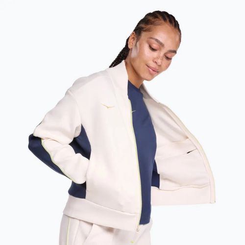 Giacca da corsa da donna HOKA Kaitoro Knit alabastro / varsity navy