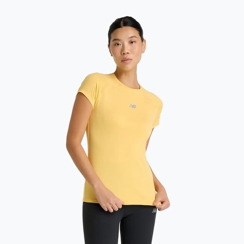Maglietta New Balance Seasonal Jacquard clementine da donna