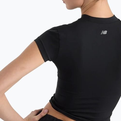 Maglietta New Balance Define Fitted nera da donna