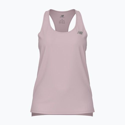 Canotta New Balance Sport Essentials da donna per il running rosesuga