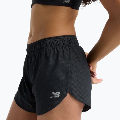 Pantaloncini da corsa da donna New Balance Rc Ultra Light nero