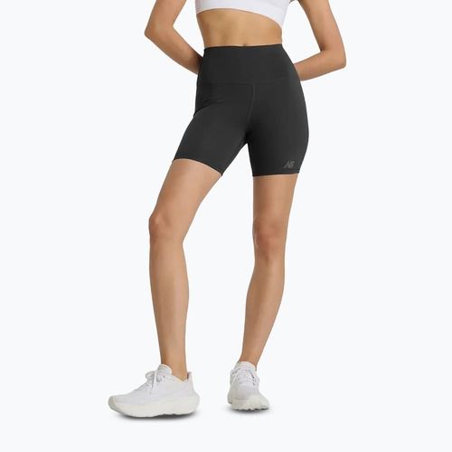 Pantaloncini da donna New Balance Harmony High Rise neri