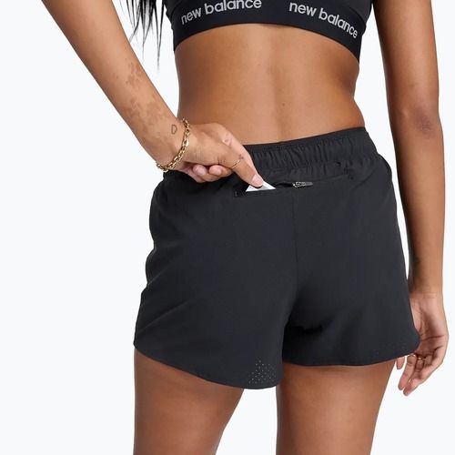 Pantaloncini da donna New Balance RC Seamless 3" nero