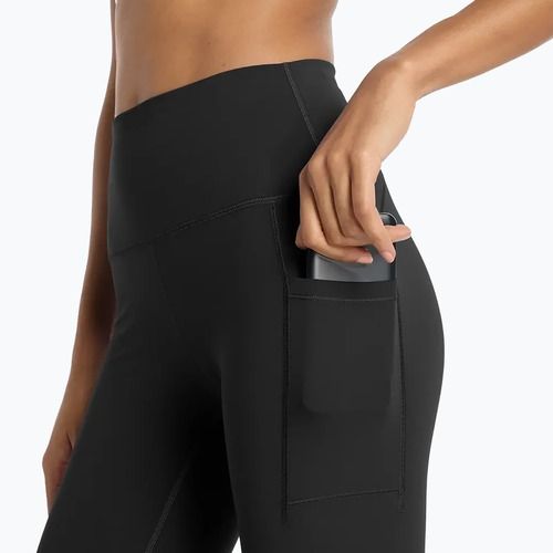 Leggings da corsa da donna New Balance Sleek Pocket High Rise nero