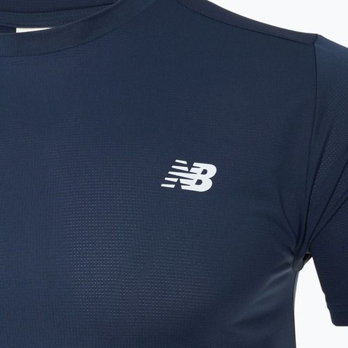 Maglietta da corsa New Balance Sport SS da uomo nbnavy
