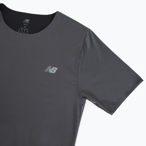 Maglietta da corsa New Balance Race Day graphite da uomo