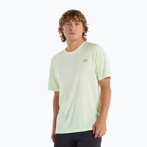 Maglietta New Balance Athletics Run melonwat da uomo