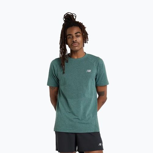T-shirt New Balance Athletics da uomo senza cuciture in newspruc